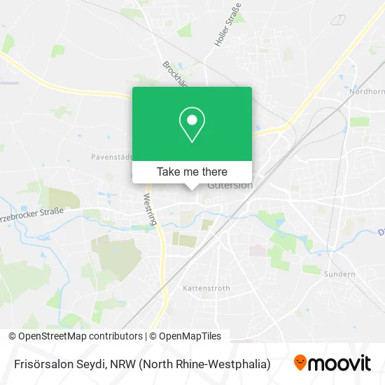 Карта Frisörsalon Seydi