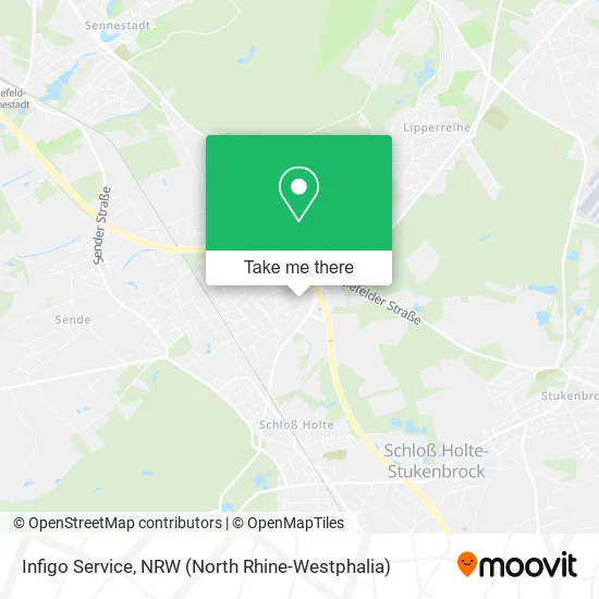 Карта Infigo Service