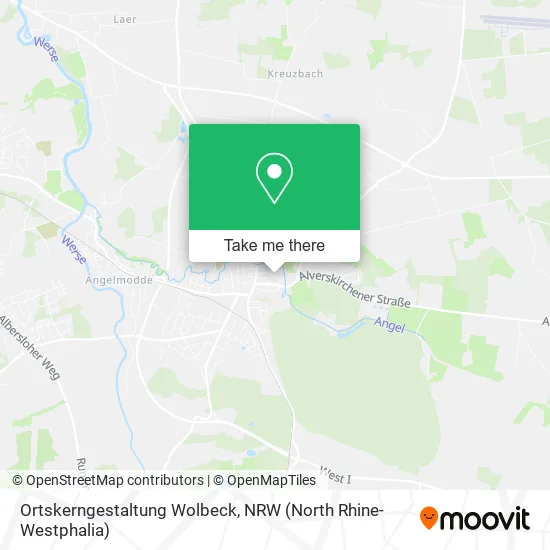 Карта Ortskerngestaltung Wolbeck