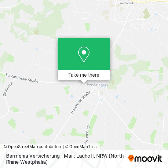Barmenia Versicherung - Maik Lauhoff map