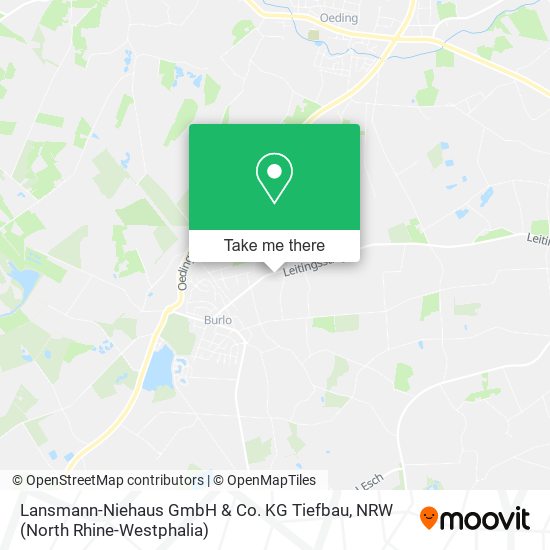 Lansmann-Niehaus GmbH & Co. KG Tiefbau map