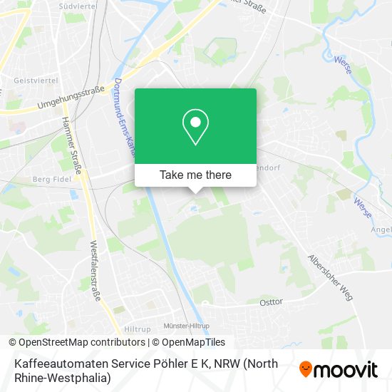 Карта Kaffeeautomaten Service Pöhler E K
