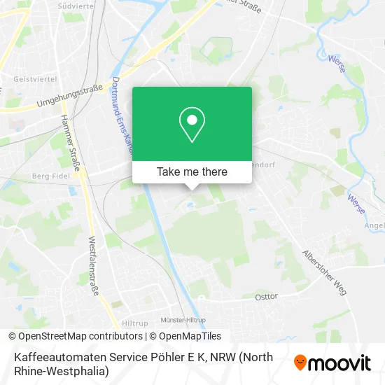 Карта Kaffeeautomaten Service Pöhler E K