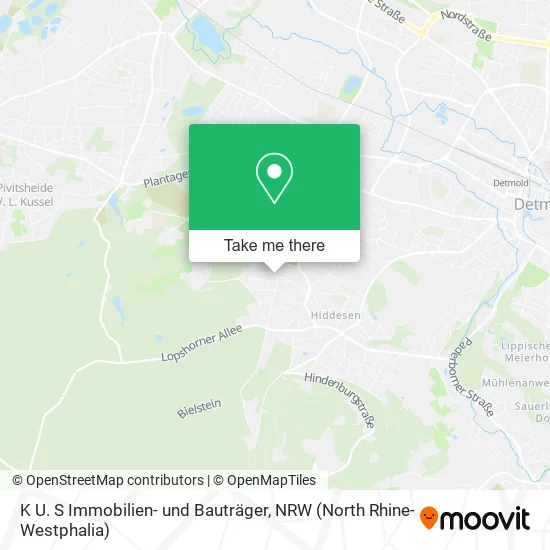 Карта K U. S Immobilien- und Bauträger