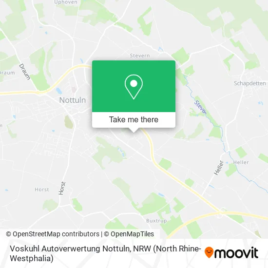 Карта Voskuhl Autoverwertung Nottuln