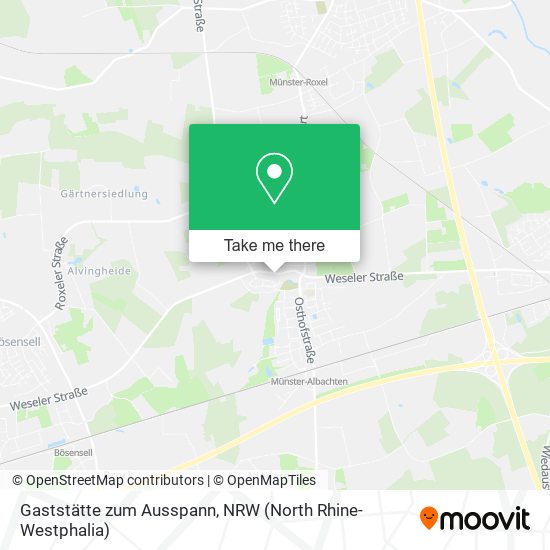 Gaststätte zum Ausspann map