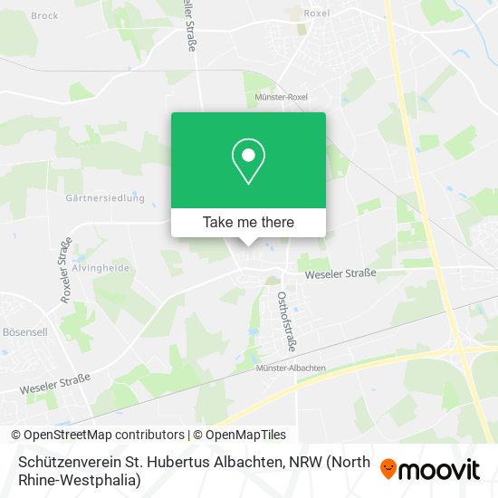 Schützenverein St. Hubertus Albachten map
