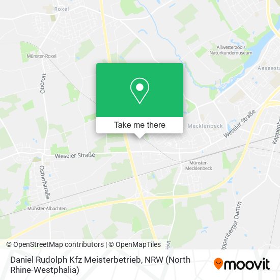 Daniel Rudolph Kfz Meisterbetrieb map