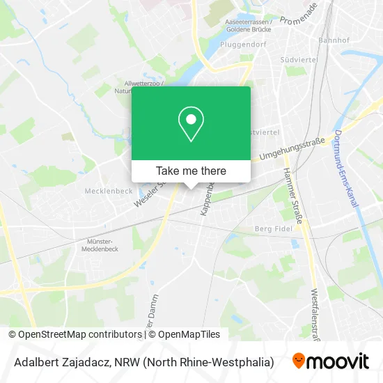 Карта Adalbert Zajadacz