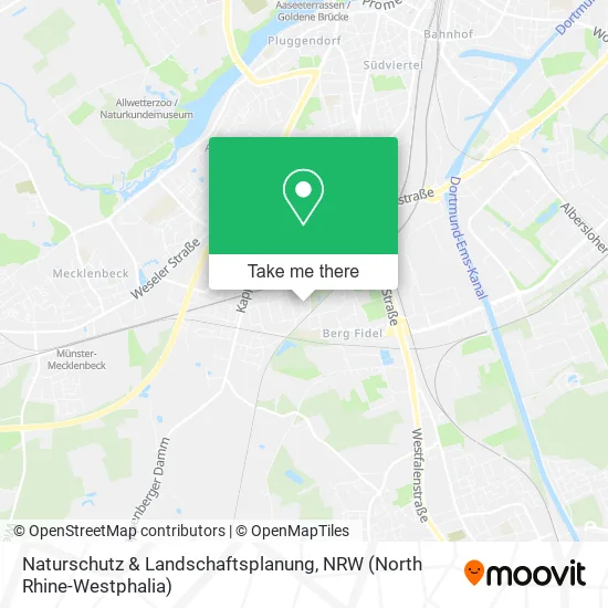 Карта Naturschutz & Landschaftsplanung