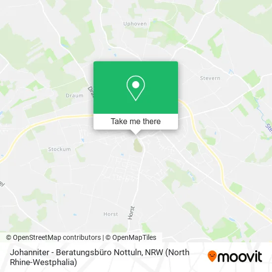 Карта Johanniter - Beratungsbüro Nottuln