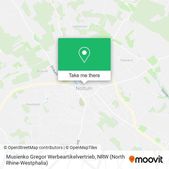 Musienko Gregor Werbeartikelvertrieb map