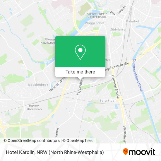 Карта Hotel Karolin