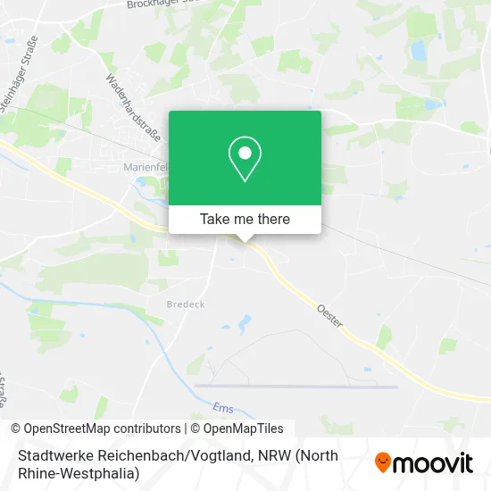 Stadtwerke Reichenbach / Vogtland map