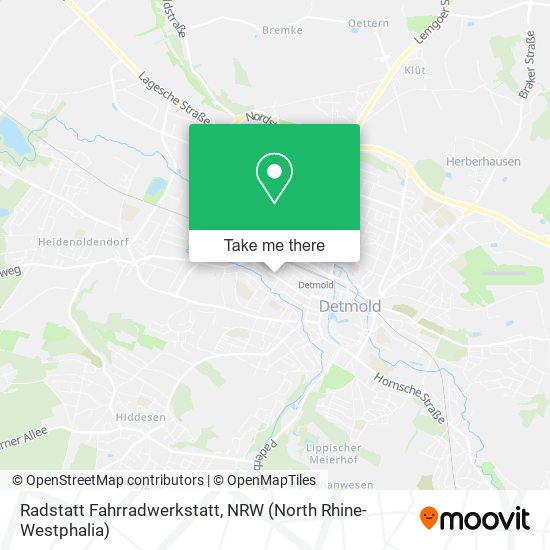 Radstatt Fahrradwerkstatt map