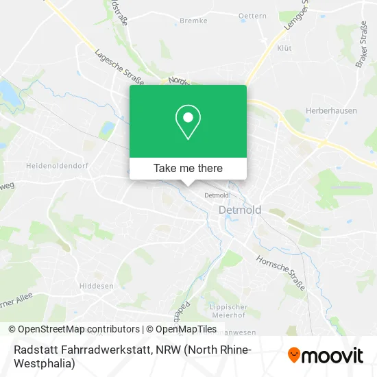 Карта Radstatt Fahrradwerkstatt