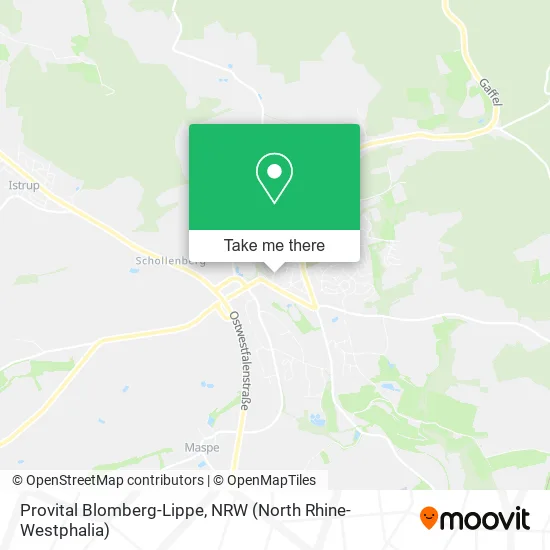 Карта Provital Blomberg-Lippe