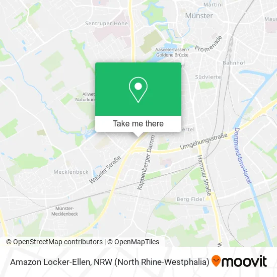 Карта Amazon Locker-Ellen