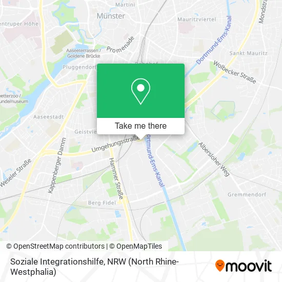Карта Soziale Integrationshilfe