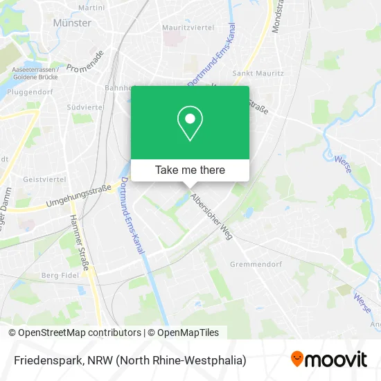 Карта Friedenspark
