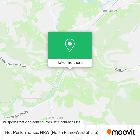 Карта Net Performance