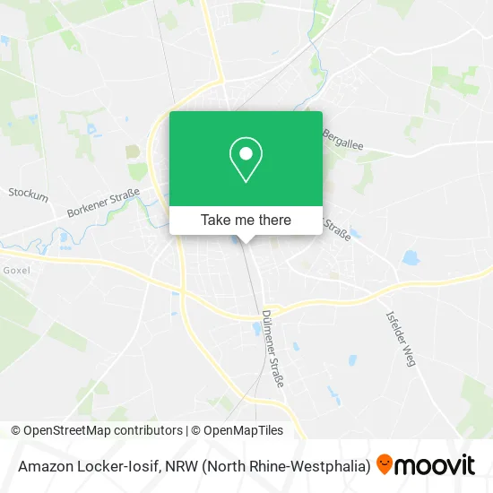 Карта Amazon Locker-Iosif