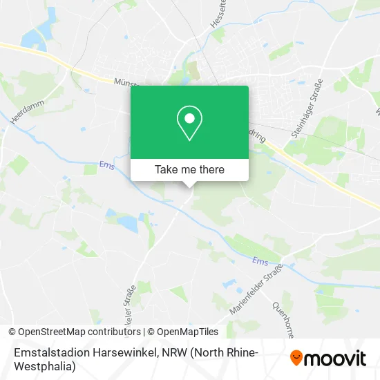 Карта Emstalstadion Harsewinkel