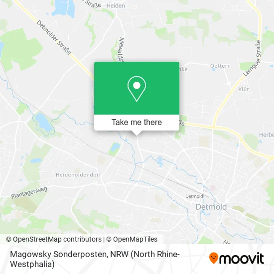 Карта Magowsky Sonderposten