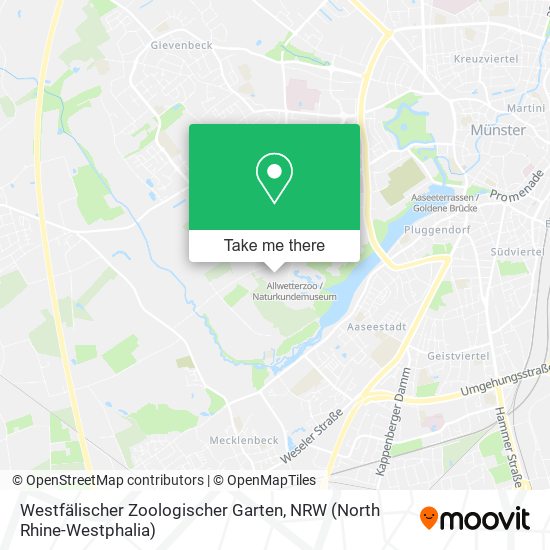 Westfälischer Zoologischer Garten map
