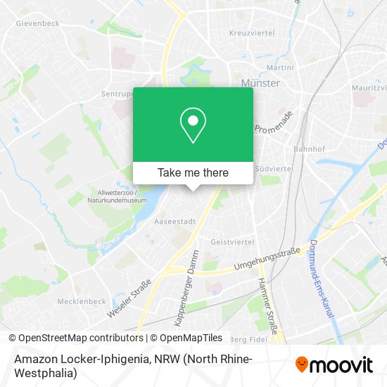 Карта Amazon Locker-Iphigenia
