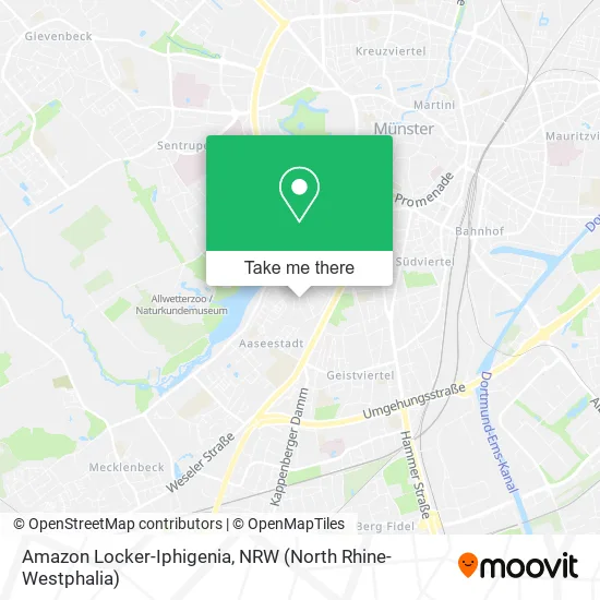 Карта Amazon Locker-Iphigenia