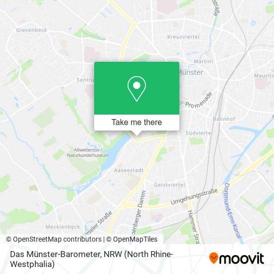 Карта Das Münster-Barometer