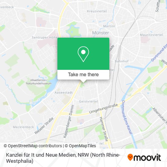 Kanzlei für It und Neue Medien map
