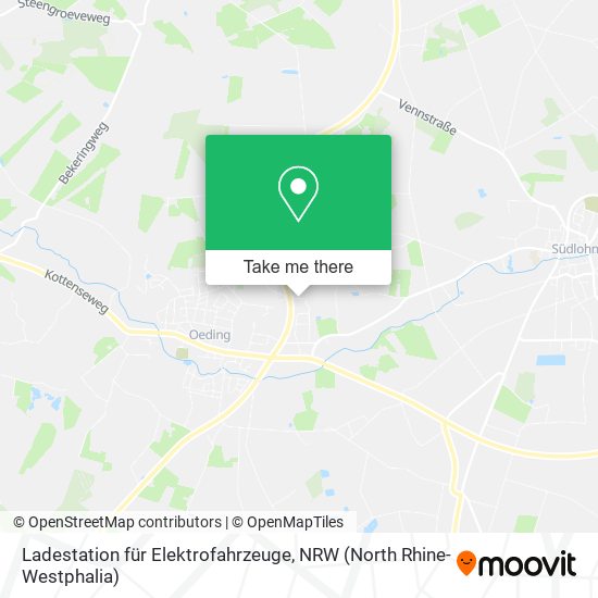 Ladestation für Elektrofahrzeuge map