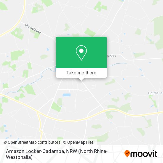 Amazon Locker-Cadamba map