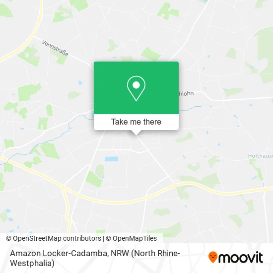 Карта Amazon Locker-Cadamba