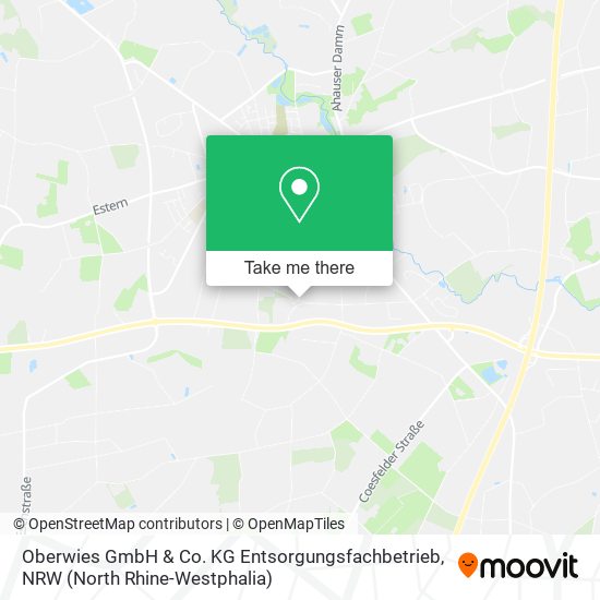 Oberwies GmbH & Co. KG Entsorgungsfachbetrieb map