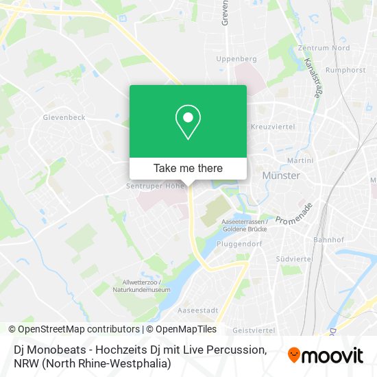 Dj Monobeats - Hochzeits Dj mit Live Percussion map