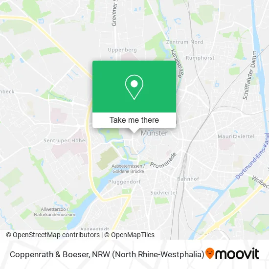 Карта Coppenrath & Boeser