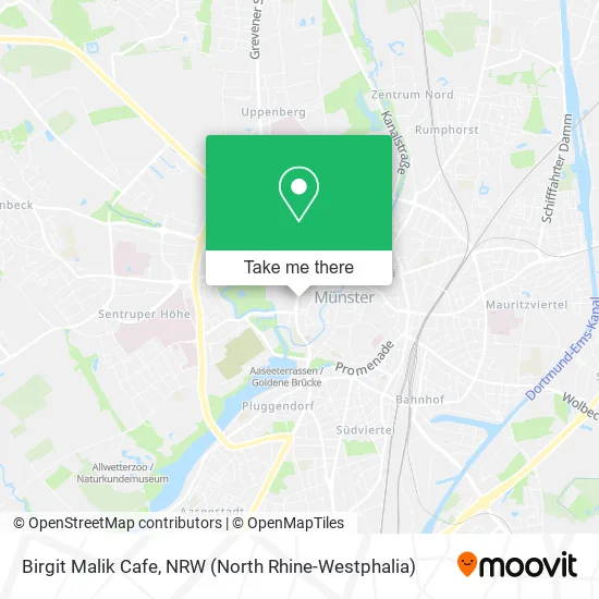 Карта Birgit Malik Cafe