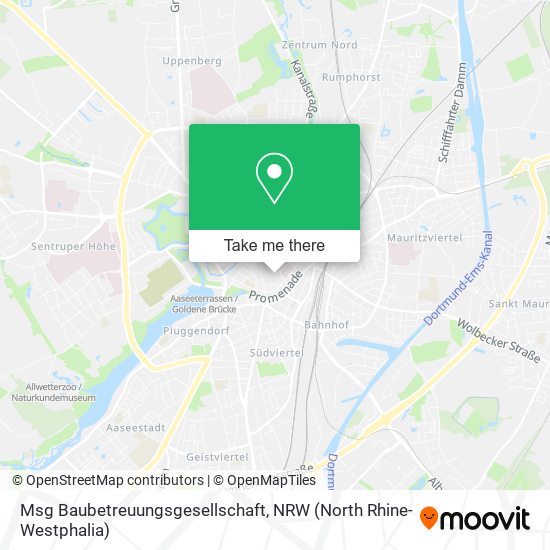 Msg Baubetreuungsgesellschaft map