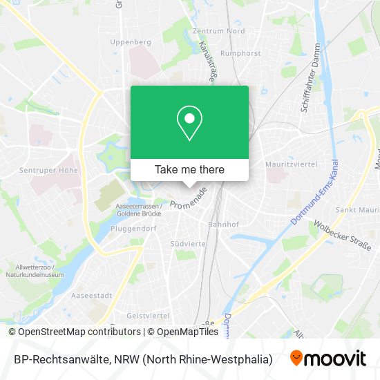 BP-Rechtsanwälte map