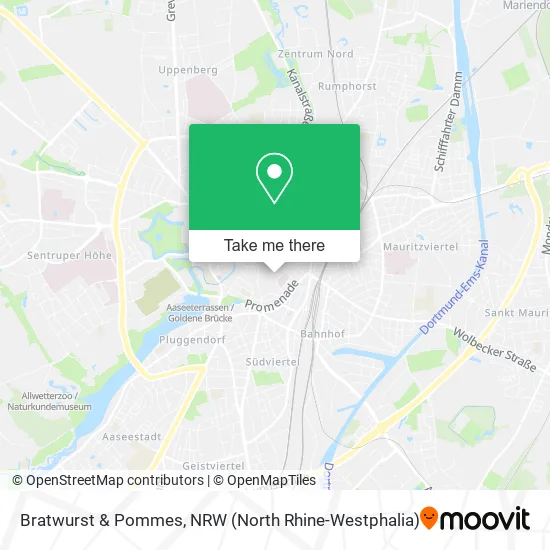 Карта Bratwurst & Pommes