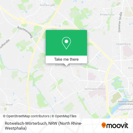 Карта Rotwelsch-Wörterbuch