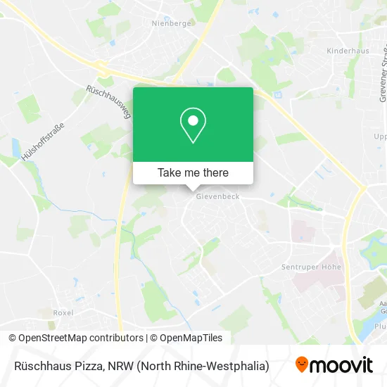 Карта Rüschhaus Pizza