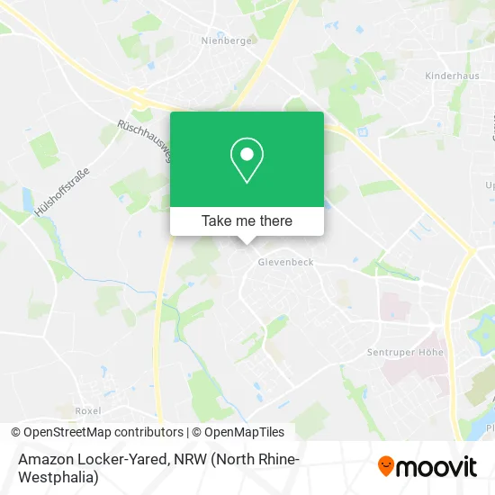 Карта Amazon Locker-Yared