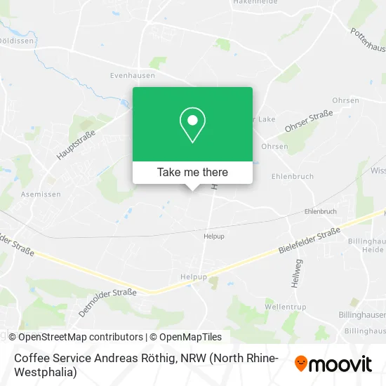 Карта Coffee Service Andreas Röthig