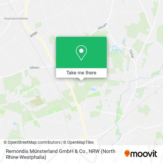 Remondis Münsterland GmbH & Co. map