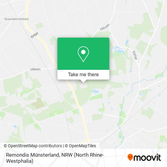 Remondis Münsterland map
