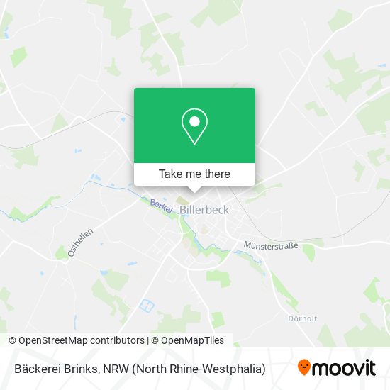 Bäckerei Brinks map